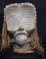 Bronze mask from Cameroon