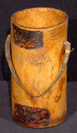 Turkana wood milk bucket