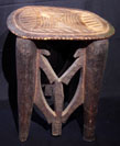Nupe ceremonial stool